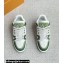 Louis Vuitton Men's LV Trainer Sneakers Top Quality Green 2023