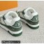 Louis Vuitton Men's LV Trainer Sneakers Top Quality Green 2023