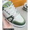 Louis Vuitton Men's LV Trainer Sneakers Top Quality Green 2023