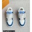 Louis Vuitton Men's LV Trainer Sneakers Top Quality Blue 2023