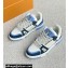 Louis Vuitton Men's LV Trainer Sneakers Top Quality Blue 2023