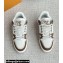Louis Vuitton Men's LV Trainer Sneakers Top Quality Brown 2023