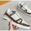 Louis Vuitton Men's LV Trainer Sneakers Top Quality Brown 2023