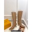 Louis Vuitton Heel 6.5cm Sparkle High Boots Brown 2023