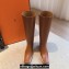 Hermes Finale boots in goatskin Brown 2023