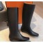 Hermes Finale boots in goatskin Black 2023