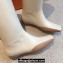 Hermes Finale boots in goatskin White 2023