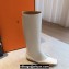 Hermes Finale boots in goatskin White 2023