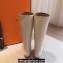 Hermes Finale boots in goatskin White 2023