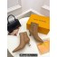 Louis Vuitton Heel 6.5cm Sparkle Ankle Boots Brown 2023