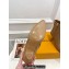 Louis Vuitton Heel 6.5cm Sparkle Ankle Boots Brown 2023