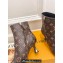 Louis Vuitton Heel 6.5cm Sparkle Ankle Boots Monogram Canvas 2023