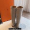 Hermes Finale boots in goatskin Suede Beige 2023