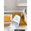 Louis Vuitton Heel 8.5cm Shake mary-jane Pumps Patent White 2023