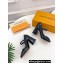 Louis Vuitton Heel 8.5cm Shake mary-jane Pumps Patent Black 2023