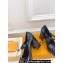 Louis Vuitton Heel 8.5cm Shake mary-jane Pumps Patent Black 2023