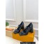 Louis Vuitton Heel 8.5cm Shake mary-jane Pumps Python Pattern Black 2023