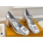 Louis Vuitton Heel 8.5cm Shake mary-jane Pumps Python Pattern Silver 2023