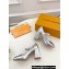 Louis Vuitton Heel 8.5cm Shake mary-jane Pumps Python Pattern Silver 2023