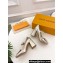Louis Vuitton Heel 8.5cm Shake mary-jane Pumps Python Pattern Gold 2023