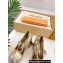 Louis Vuitton Heel 8.5cm Shake mary-jane Pumps Python Pattern Gold 2023