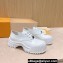 Louis Vuitton Ruby Flat Derby Shoes White 2023