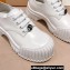 Louis Vuitton Ruby Flat Derby Shoes White 2023