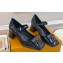 Louis Vuitton Heel 5.5cm Shake mary-jane Pumps Patent Black 2023