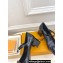 Louis Vuitton Heel 5.5cm Shake mary-jane Pumps Patent Black 2023