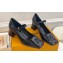 Louis Vuitton Heel 5.5cm Shake mary-jane Pumps Python Pattern Black 2023