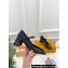 Louis Vuitton Heel 5.5cm Shake mary-jane Pumps Python Pattern Black 2023