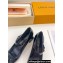 Louis Vuitton Heel 5.5cm Shake mary-jane Pumps Python Pattern Black 2023
