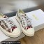 DIOR Walk'n'Dior Platform Low Top Sneakers in White Multicolor Florilegio Embroidered Cotton 2023