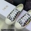 DIOR Walk'n'Dior Low Top Sneakers in Black Multicolor Cotton Embroidered With Petites Fleurs Motif 2023
