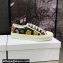 DIOR Walk'n'Dior Low Top Sneakers in Black Multicolor Cotton Embroidered With Petites Fleurs Motif 2023
