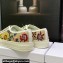 DIOR Walk'n'Dior Low Top Sneakers in Beige Multicolor Cotton Embroidered With Petites Fleurs Motif 2023