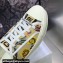 DIOR Walk'n'Dior Low Top Sneakers in Beige Multicolor Cotton Embroidered With Petites Fleurs Motif 2023