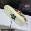 DIOR Walk'n'Dior Low Top Sneakers in Beige Multicolor Cotton Embroidered With Petites Fleurs Motif 2023