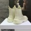 Dior D-Racer Ankle Boots in Calfskin White 2023