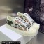 DIOR Walk'n'Dior Low Top Sneakers in jardin botanique Embroidery 2023