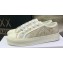 DIOR Walk'n'Dior Low Top Sneakers in Gold Tone Cotton Embroidery 2023