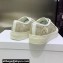 DIOR Walk'n'Dior Low Top Sneakers in Gold Tone Cotton Embroidery 2023
