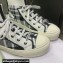 DIOR Walk'n'Dior High Top Sneakers in Black and White Check'n'Dior Technical Mesh 2023