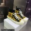 DIOR Walk'n'Dior High Top Sneakers in Black and Yellow Check'n'Dior Technical Mesh 2023