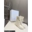 Dior D-Trap Ankle Boots in Calfskin White 2023