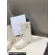 Dior D-Trap Ankle Boots in Calfskin White 2023