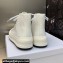 DIOR Walk'n'Dior Platform High Top Sneakers in Embroidered Cotton White 2023