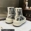 DIOR Walk'n'Dior Platform High Top Sneakers in White and Black Cotton Embroidered with Plan de Paris Motif 2023