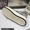 DIOR Walk'n'Dior Platform High Top Sneakers in White and Black Cotton Embroidered with Plan de Paris Motif 2023