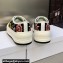 DIOR Walk'n'Dior Platform Low Top Sneakers in Black Multicolor Cotton Embroidered With Petites Fleurs Motif 2023